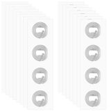 heavenlife 60 Adet NFC Çıkartmaları, 25mm NFC Etiketleri NTAG213, Boş Yeniden Yazılabilir Yuvarlak NFC Etiketleri, Yapışkan Sırtlı 144 Bayt Bellek Programlanabilir RFID Çip, Tüm NFC Etkin Telefonlar ve