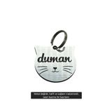 hebmeyy Kedi Künyesi, Kedi Isimlik, Tasmaya Takılan Isimlik, Pet Tag