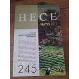 Hece Aylık Edebiyat Dergisi Sayı 245 Mayıs 2017 "Merkez-Taşra Bağlamında Türk Edebiyatı" (Sahafiye Kitap)