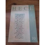 Hece Aylık Edebiyat Dergisi Yıl:1 Sayı:10 "Aşk Olsun Efendim" (Sahafiye Kitap)