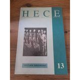 Hece Aylık Edebiyat Dergisi Yıl:2 Sayı:13 Ocak 1998 "Ateş Emri" (Sahafiye Kitap)