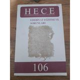 Hece Aylık Edebiyat Dergisi Yıl:9 Sayı:106 Ekim 2005 "Çizgi (Sahafiye Kitap)