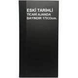 Hece Bayındır Eski Tarihli Ticari Ajanda 17X33CM
