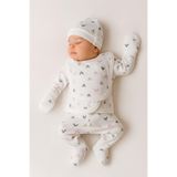 Hece Bebe %100 Pamuklu 5 Parça 3Kalp Hastane Çıkışı Seti – Bebek Zıbın Takımı, Şapka, Önlük, Eldiven