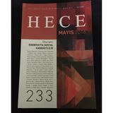 Hece Dergisi Mayıs 2016 Sayı 233 Oturum: Edebiyatta Sosyal Hareketlilik (Sahafiye Kitap)