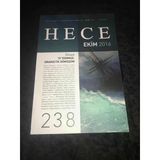 Hece Ekim 2016 Sayı 238 Dosya 15 Temmuz Dramatik Dönüşüm (Sahafiye Kitap)