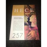 Hece Mayıs 2018 Sayı 257 Genç Şair Oturumu Konuşamam,Yalnızca Şiir (Sahafiye Kitap)