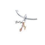 Hector Co Jewellery Harry Potter x Gözlükleri, Nimbus 2000 ve Şimşek Sallantılı Charm