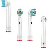Hector Emporium Kyver Uyumlu 3D White 4’lü Dış Fırçası Yedek Başlığı - 1 Adet