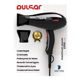 Hector Pulsar Q5 Siyah Profesyonel Saç Kurutma Makinesi
