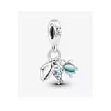 Hector&Co. Jewellery Balık Deniz Kaplumbağası ve Deniz Kabuğu Üçlü Sallantılı Charm
