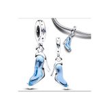 Hector&Co. Jewellery Gümüş Murano Sindirella Ayakkabı Charm
