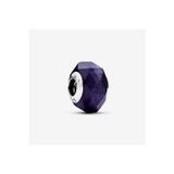 Hector&Co. Jewellery Kesme Yüzeyli Lacivert Murano Cam Charm