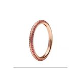 Hector&Co. Jewellery Kırmızı Taşlı Rose Pave Me Yüzük