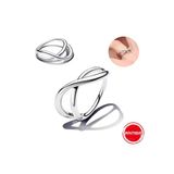 Hector&Co. Jewellery Şekilli Sonsuzluk Gümüş Yüzüğü