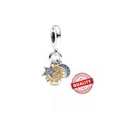 Hector&Co. Jewellery Üçlü Güneş,Yıldız Ve Ay Sallantılı Charm