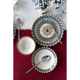 Heda Porselen Atlas 18 Parça 6 Kişilik Yemek Takımı