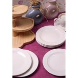 Heda Porselen Elif 6'lı 18 Cm Pasta Ve Tatlı Servis Tabağı
