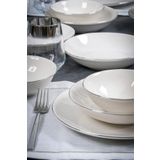 Heda Porselen Hayal Platin Yaldız 18 Parça 6 Kişilik Porselen Yemek Takımı HYL18YZ02YS
