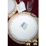 Heda Porselen Mimoza 32cm 2'li Pizza Tabağı Seti