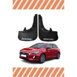 Heda Tex Hyundai İ30 Racing Beyaz Yazılı 2'Li Tozluk Çamurluk Paçalık
