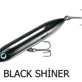 Heddon Lures Super Spook Jr. Su Üstü Black Shiner Suni Yem
