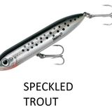 Heddon Lures Super Spook Jr. Su Üstü Speckled Trout Suni Yem