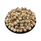 Hedef Bijuteri 10 mm Renkli Ham Ahşap Tahta Boncuk 100 gr 350 Adet Plastik Malzeme
