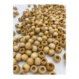 Hedef Bijuteri 12mm Vernikli Ahşap Tahta Boncuk (50gr,~85 Adet Boncuk)