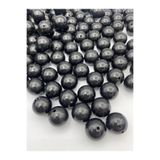 Hedef Bijuteri 20MM Siyah Renk Plastik Inci Boncuk, Çanta ve Takı Yapım Boncuğu (250 Gr,~60 Adet)