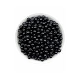 Hedef Bijuteri 50 Gr 8mm Siyah Cam Inci Boncuk ,takı Yapım Boncuğu(50gr,~70 Adet )
