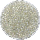 Hedef Bijuteri 6mm Şeffaf Renk Janjanlı Akrilik Top Boncuk,parlak Takı, Çanta Yapım Boncuğu (25GR,~200 Adet)