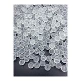 Hedef Bijuteri 8mm Mat Buzlu Şeffaf Renk Cam Boncuk, Takı Yapım Hobi Boncuğu 50GR~70 Adet
