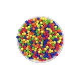 Hedef Bijuteri Neon Boncuk, 25GR 6mm Karışık Renkli Mat Neon Fosforlu Boncuk,takı Yapım Boncuğu (25GR , ~220 Adet)