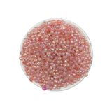 Hedef Bijuteri Somon /mercan Renk Basık 6mm Janjanlı Akrilik Boncuk,takı Yapım Hobi Boncuğu (25GR,~250 Adet)