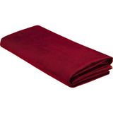 Hedef Okey Kadife Okey Oyun Masa Örtüsü 140 x 140 cm Bordo - Kırmızı