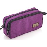 Hedgebag ÇİFT GÖZ KALEM KUTU HB 2323-05 MOR 8681506310064