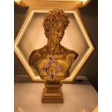 Hedgehog Art Shop David 'Diamond' Dekoratif Heykel, Pop Art Roma Yunan Heykelleri