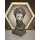 Hedgehog Art Shop David 'Nailed' Dekoratif Heykel, Pop Art Roma Yunan Heykelleri