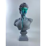 Hedgehog Art Shop David 'Pastel' Dekoratif Heykel, Pop Art Roma Yunan Heykelleri