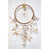 Hedicaret Rüya Kapanı, 27 cm, Kahverengi, Düş Kapanı, Dream Catcher