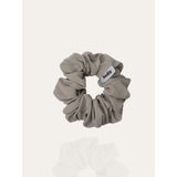 Hedie Alba Sand Vegan Ipek (%100 Cupro) Scrunchie - Saç Kırılma Karşıtı, Iz Yapmayan Lüks Saç Tokası - Kum Beji - Standart