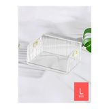 Hedi's Home Masaüstü Düzenleyici Makyaj Takı Organizer Transparan (L) 16 x 27