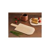 Hedisam 32x15 cm Ahşap Küçük Fırın Küreği – Mini Pizza, Lahmacun ve Hamur İşi Yardımcısı