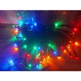 Hedivio 10m 100 Led Pilli 2 Kademeli RGB IŞIK Siyah Kablo