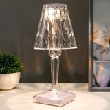 Hedivio Kristal Led Şarjlı Masa Üstü Lamba