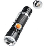 Hedivio P50 LED ŞARJLI MIKNATISLI USB EL FENERİ