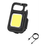 Hedivio Şarj Edilebilir Metal Kasa Led, Anahtarlık El Feneri, Mıknatıslı