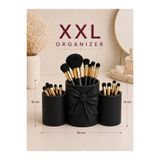 HEDİX DİGİTAL HEDİX 3lü Dekoratif Masa Üstü Fırçalık/Kalemlik XXL TASARIM