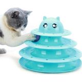 Hediye Bahçesi 3 Katlı Kedi Oyuncağı Turntable Cat Toy